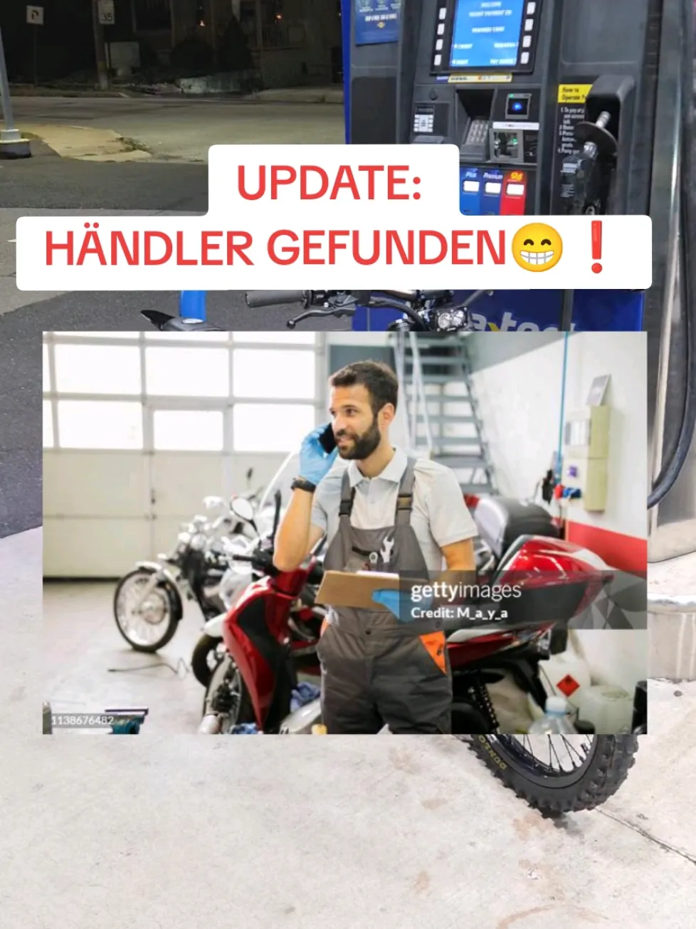 TikTok-Vorschau zu einem Update aus der Händleransprache für den Surron-Gruppenkauf